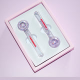 Moon Globes Glittery Facial Ice Rollers