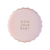 BONJOUR BABY PETAL PINK SMALL PLATES