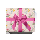 Watercolor Floral Wrapping Paper - Roll of 3 Sheets