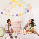 Conversation Hearts Felt Banner