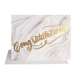 Congrats Marble Congrats Card