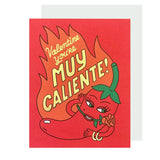 Muy Caliente Valentine's Day Card