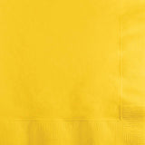 Yellow Beverage Napkins