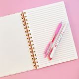 Pink Checkered Notebook