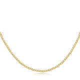 15" Choker Classic Gold 2mm Bead