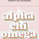 Sorority Retro Air Fresheners