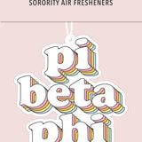 Sorority Retro Air Fresheners