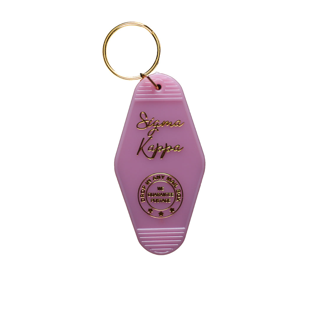 Sorority Motel Keychains