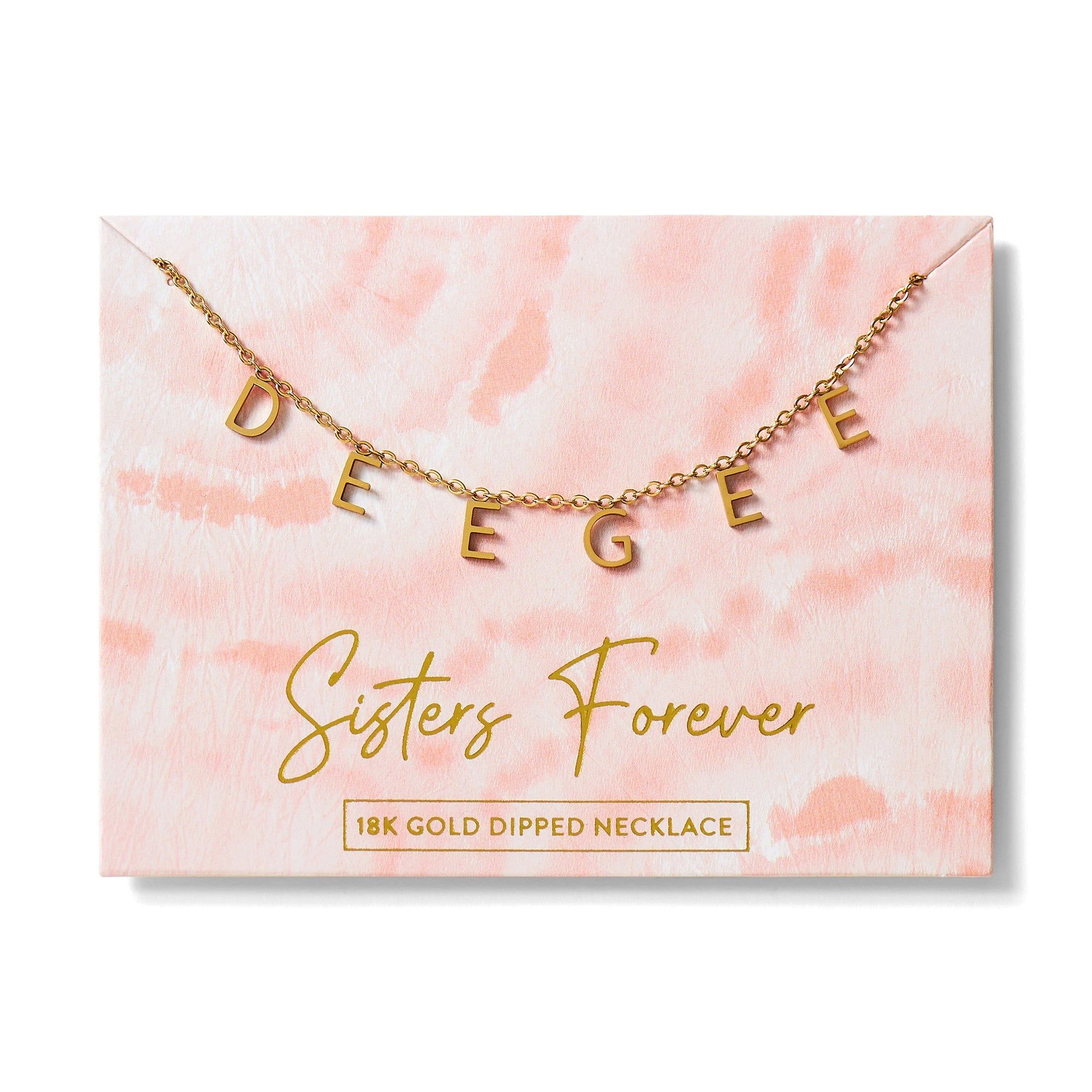 Sorority Name Necklace