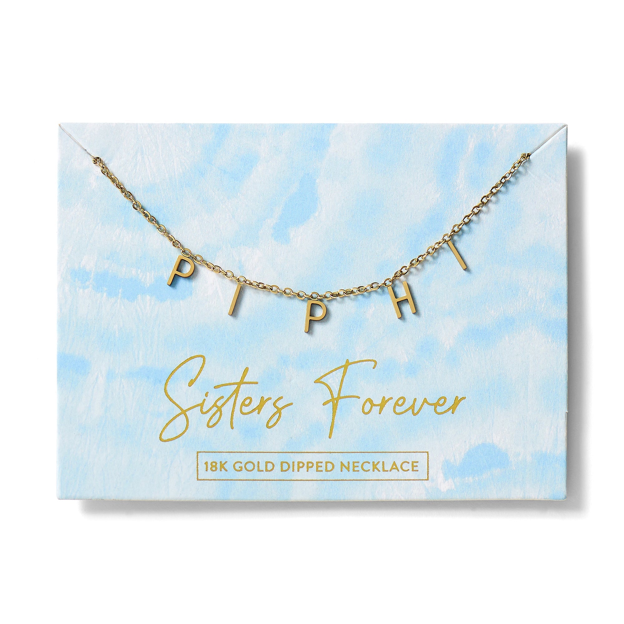 Sorority Name Necklace