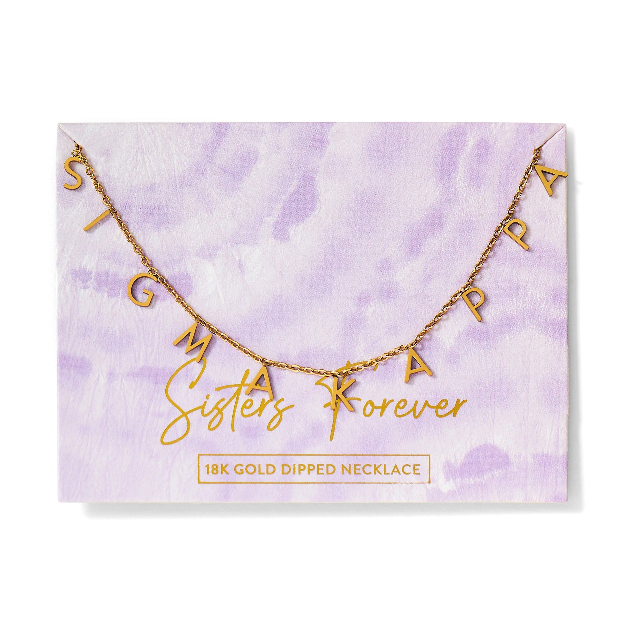 Sorority Name Necklace