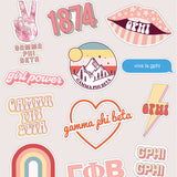 Sorority Girl Power Sticker Sheets