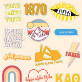 Sorority Girl Power Sticker Sheets