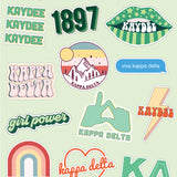 Sorority Girl Power Sticker Sheets