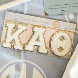 Sorority Girl Chenille Stickers