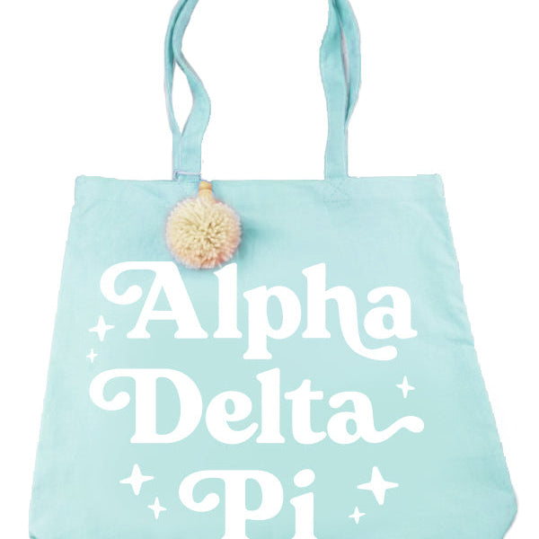 Sorority Pom Pom Totes