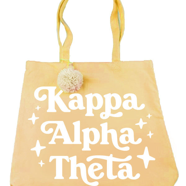 Sorority Pom Pom Totes