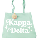 Sorority Pom Pom Totes