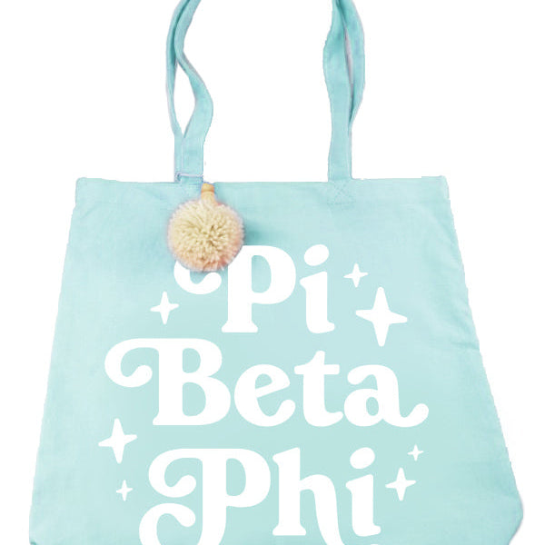 Sorority Pom Pom Totes