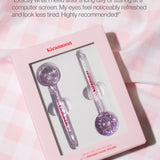 Moon Globes Glittery Facial Ice Rollers