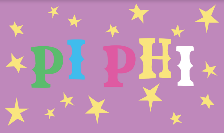 Sorority "Oh My Stars" Flag