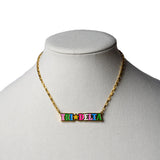 Oh My Stars Gold Box Chain Necklace