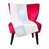 Sorority Woven Monogram Circle Blankets