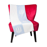 Sorority Woven Monogram Circle Blankets