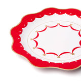 ELEGANT VALENTINE DINNER PLATES