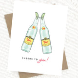 Topo Cheers to You Card