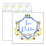 Sorority Square Greeting Card with Liner