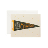 Congrats Grad Pennant Card