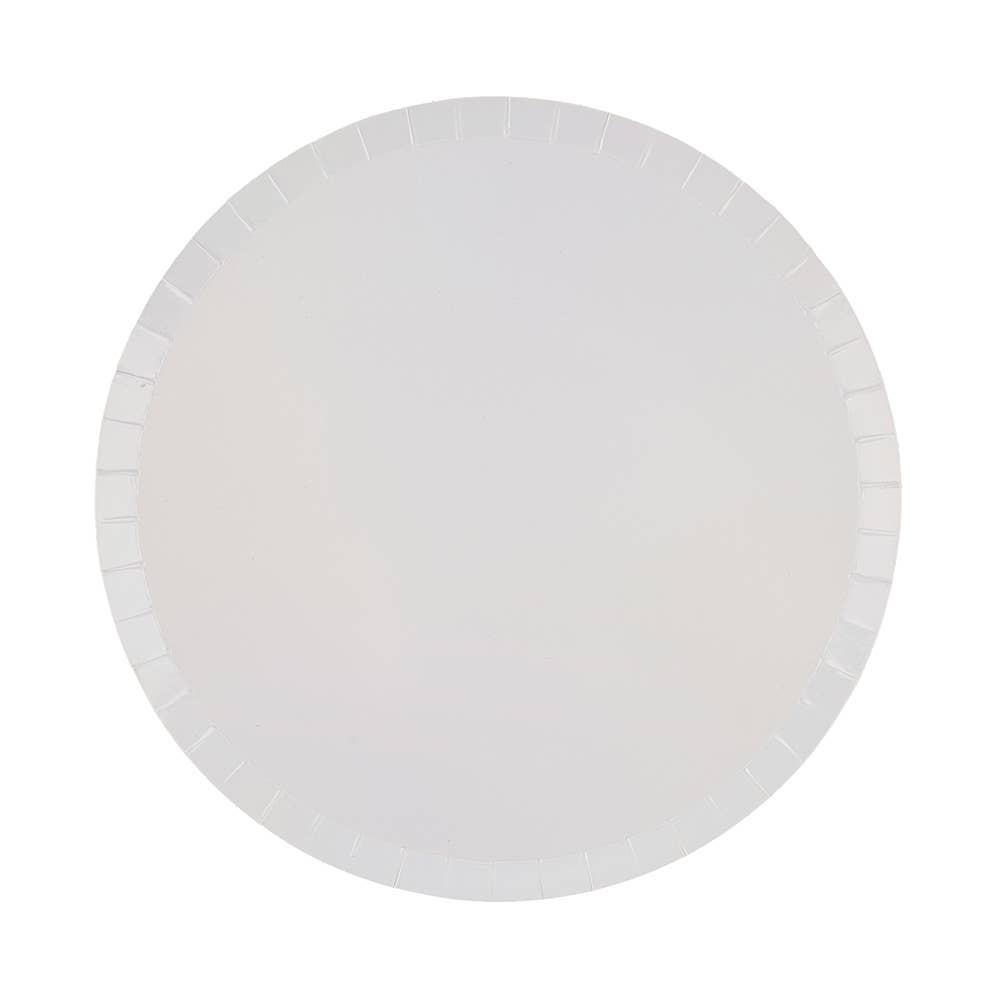 Shades Collection Metallic Dessert Plates - Pearlescent