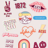 Sorority Girl Power Sticker Sheets