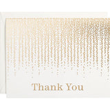 Chandelier Foil Thank You Cards