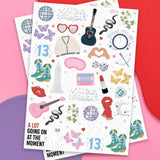 Taylor Swift Eras Tour Temporary Tattoos