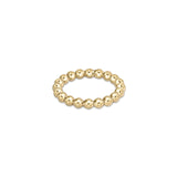 Classic Gold Bead RIng 3mm