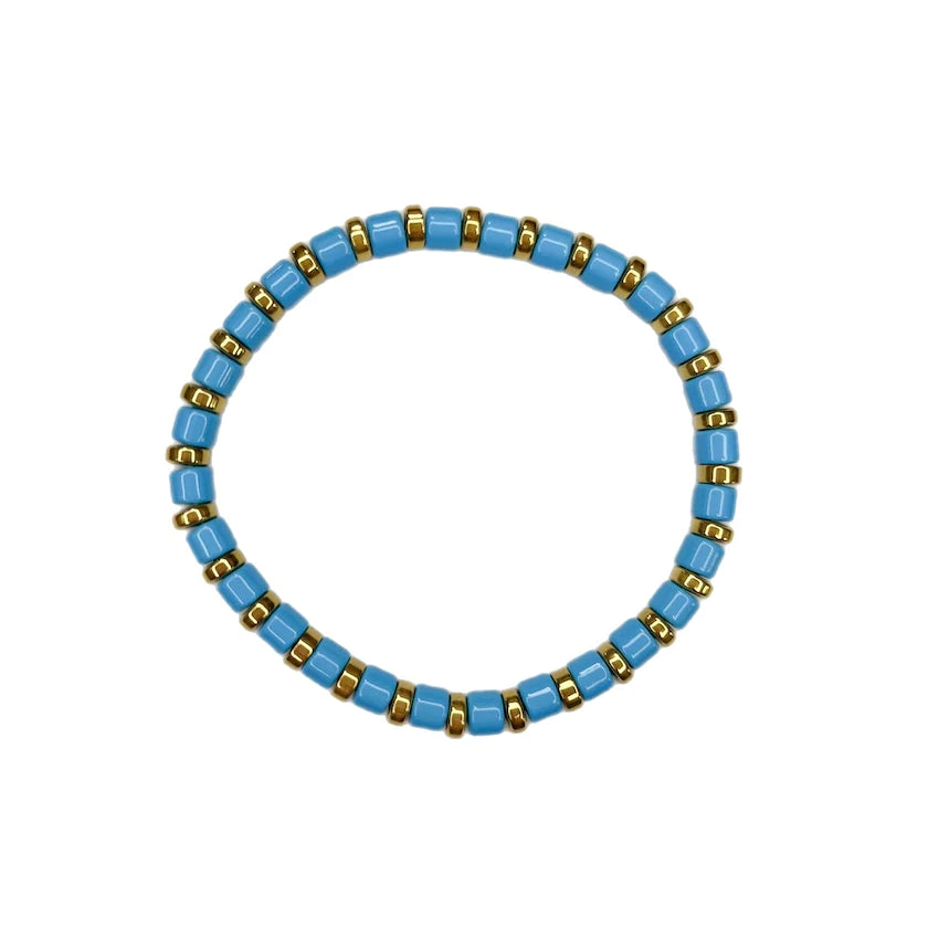 Gold & Enamel Bracelet