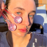 Moon Globes Glittery Facial Ice Rollers