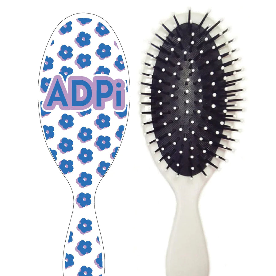 Flower Child Sorority Hairbrush