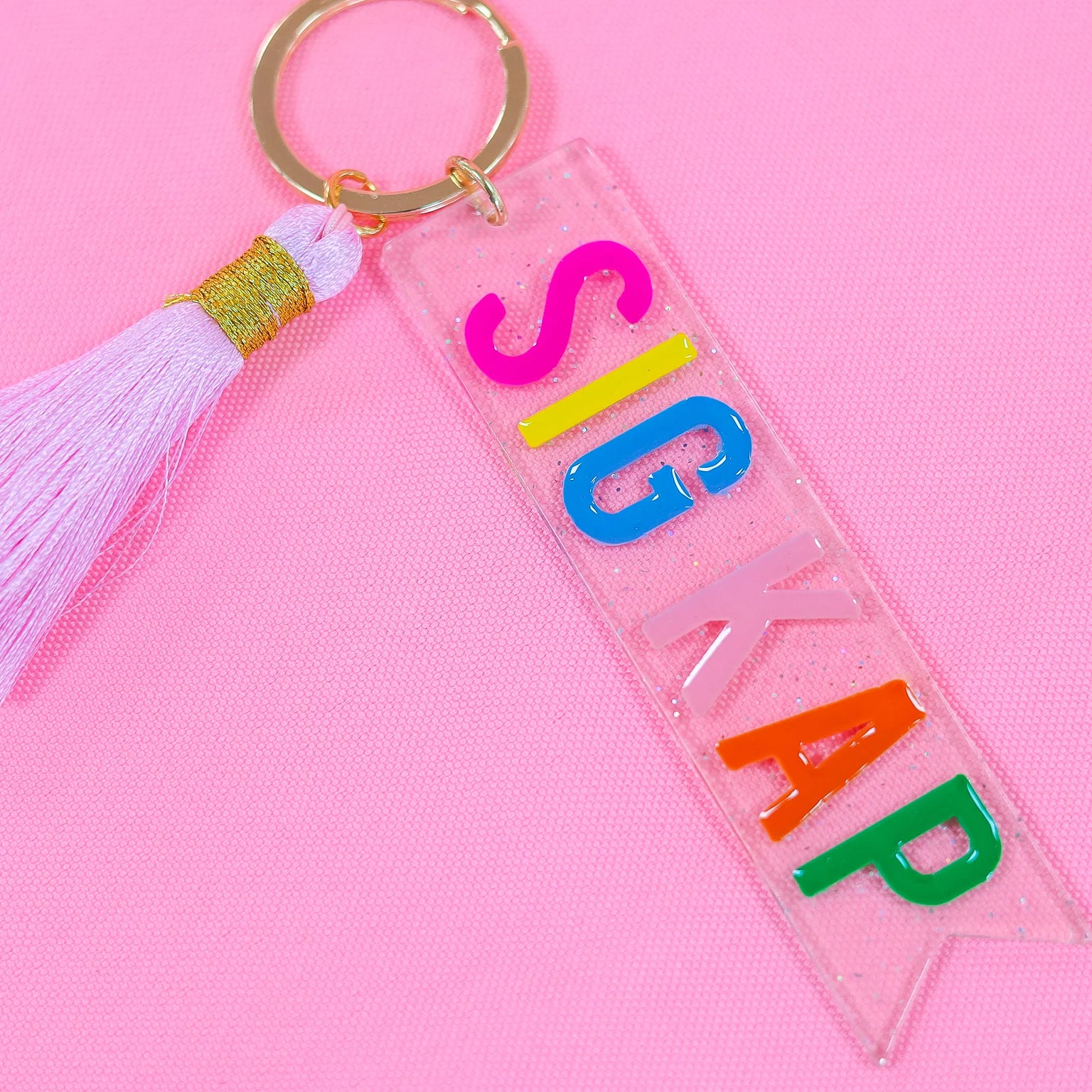 Tassel Sorority Key Chain