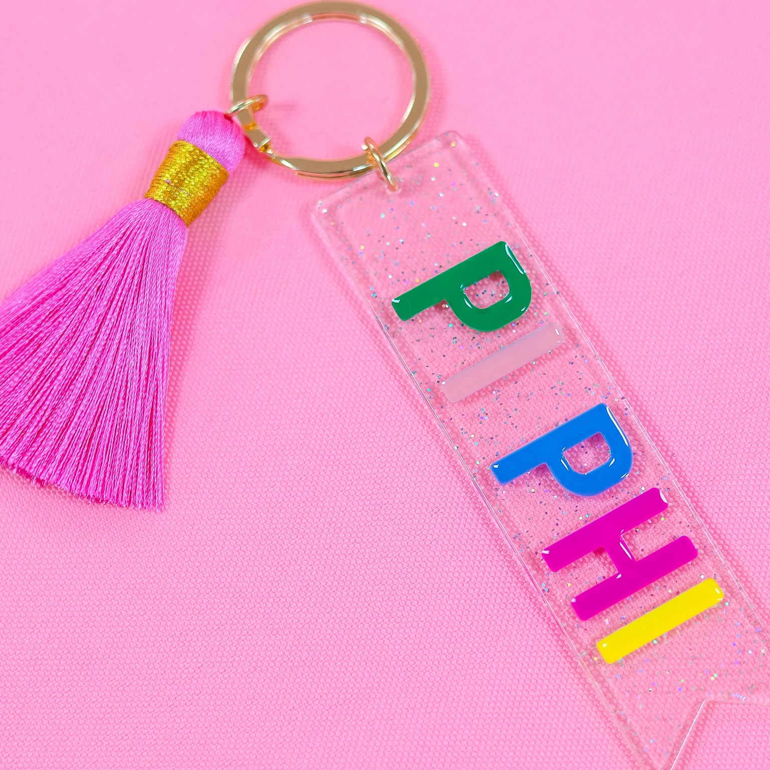 Tassel Sorority Key Chain