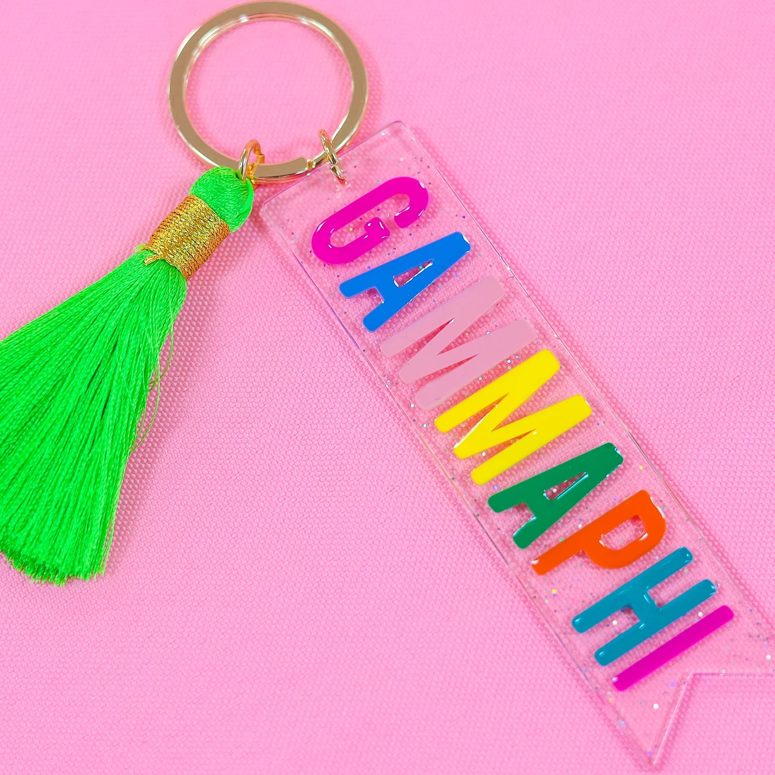 Tassel Sorority Key Chain