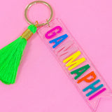 Tassel Sorority Key Chain