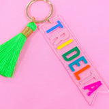 Tassel Sorority Key Chain