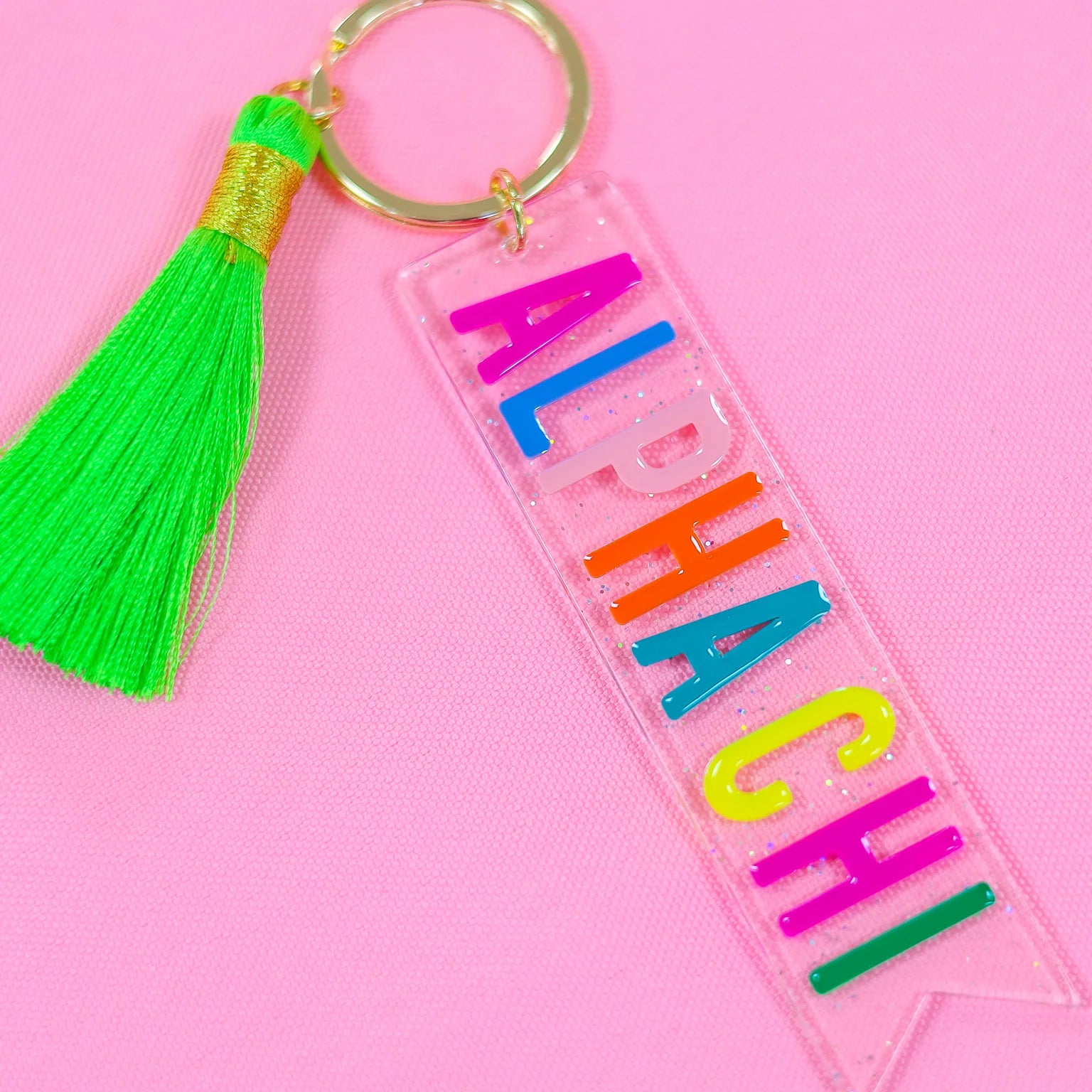 Tassel Sorority Key Chain