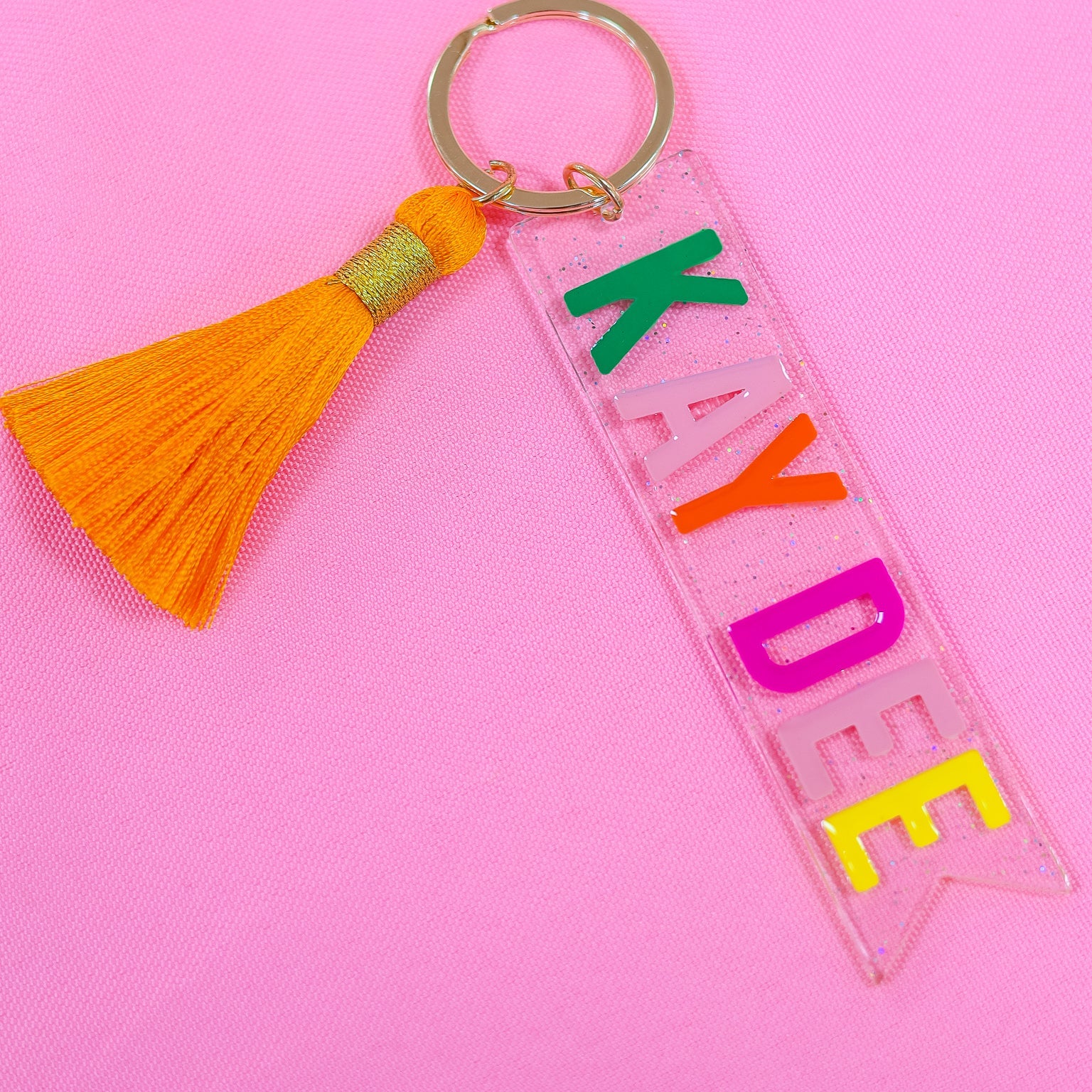 Tassel Sorority Key Chain