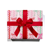 Christmas Ric Rac Bows Wrapping Paper - Single Sheet