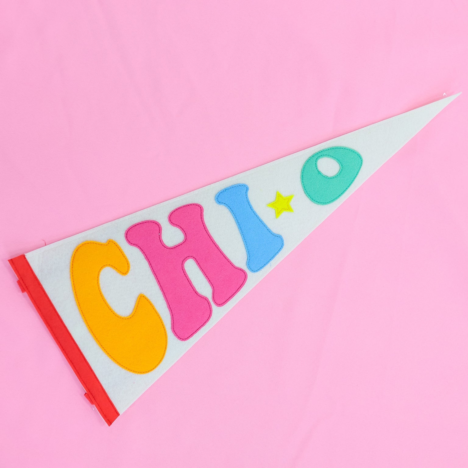 Rainbow Pennant Flag