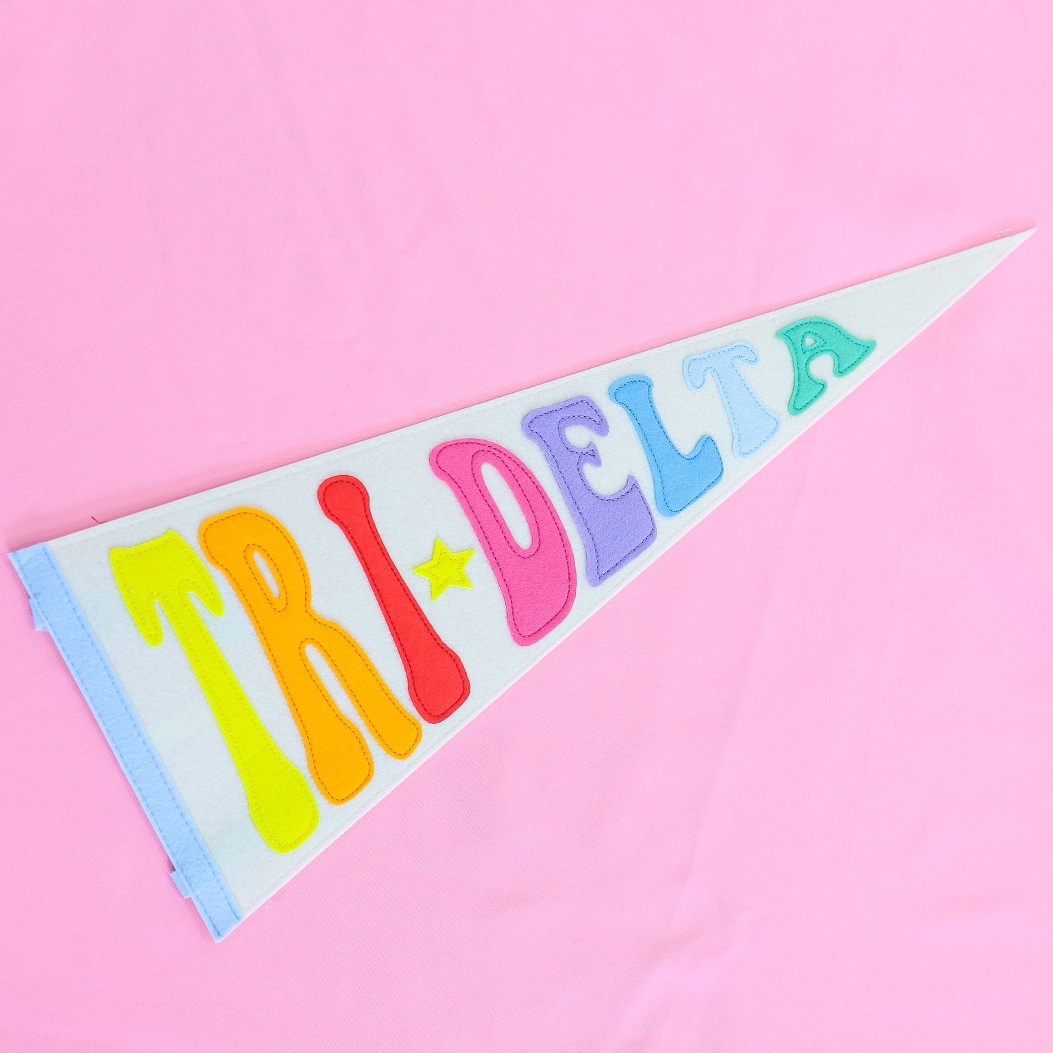 Rainbow Pennant Flag